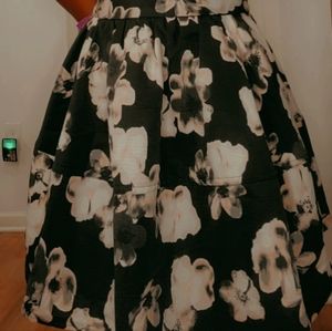 Express Floral Skirt